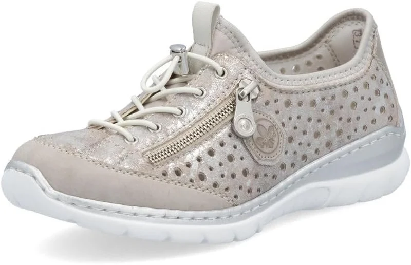 Rieker Freizeit Schnürer beige