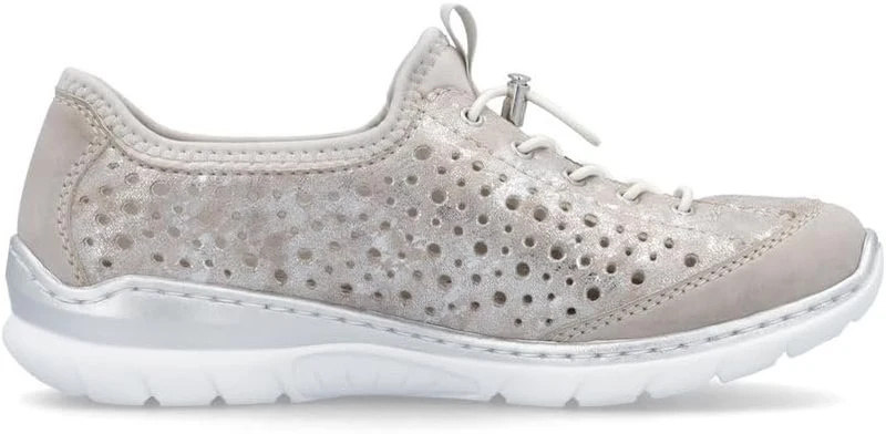 Rieker Freizeit Schnürer beige