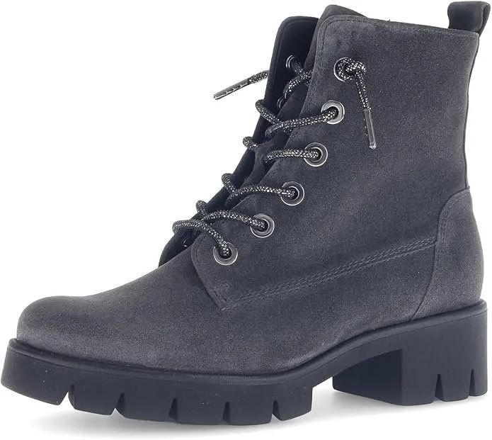 Gabor Schnür-Stiefeletten schwarz