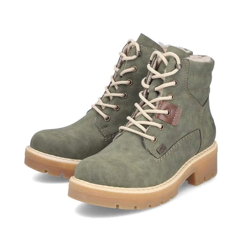 Rieker Schnür-Stiefeletten khaki