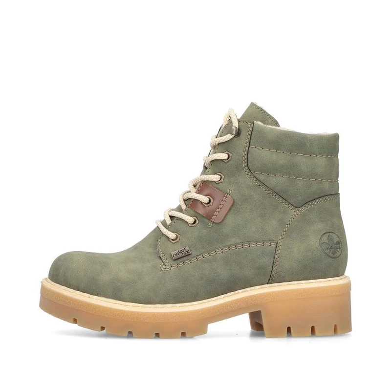 Rieker Schnür-Stiefeletten khaki