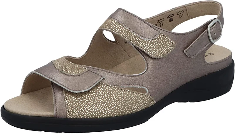 Solidus Sandalen taupe