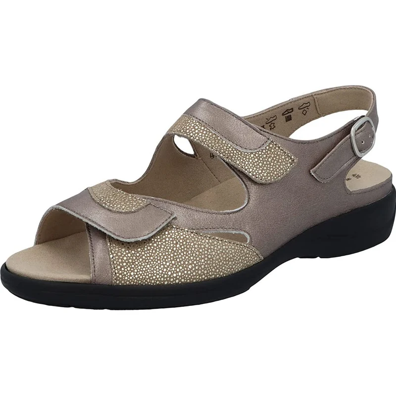 Solidus Sandalen taupe