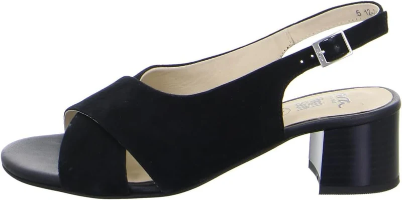 Ara Riemchen Sandalen schwarz
