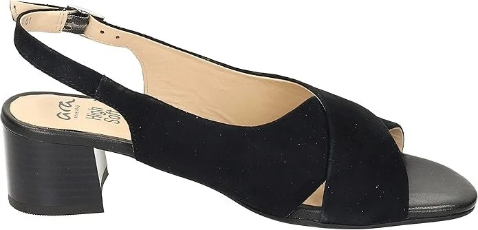 Ara Riemchen Sandalen schwarz