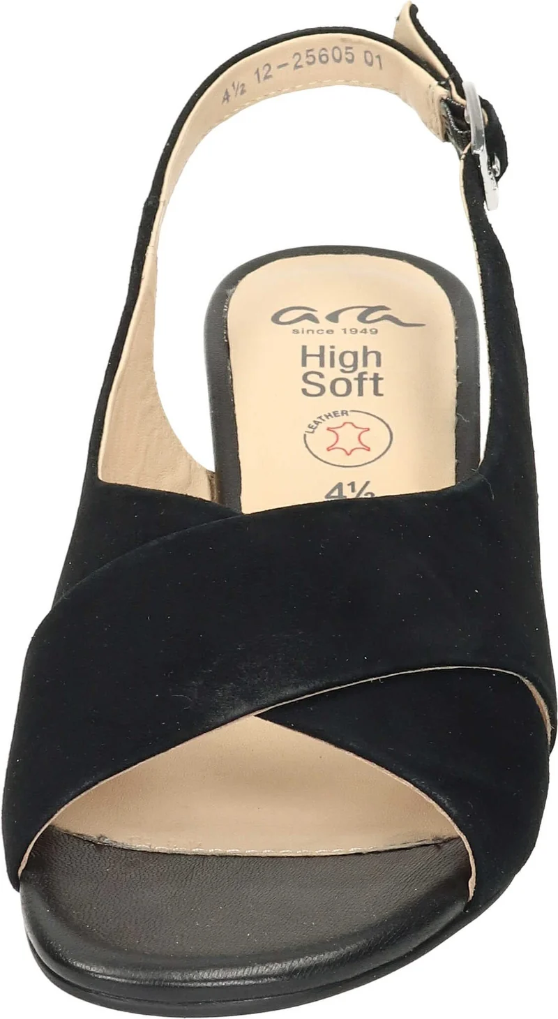 Ara Riemchen Sandalen schwarz