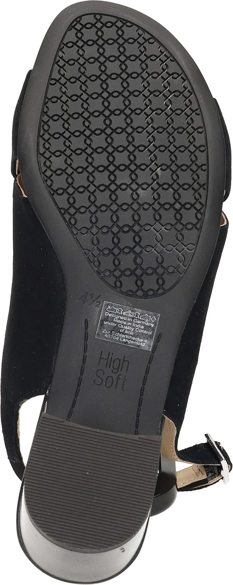 Ara Riemchen Sandalen schwarz