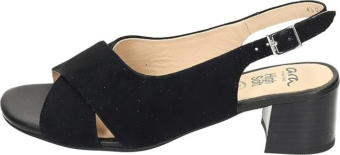Ara Riemchen Sandalen schwarz