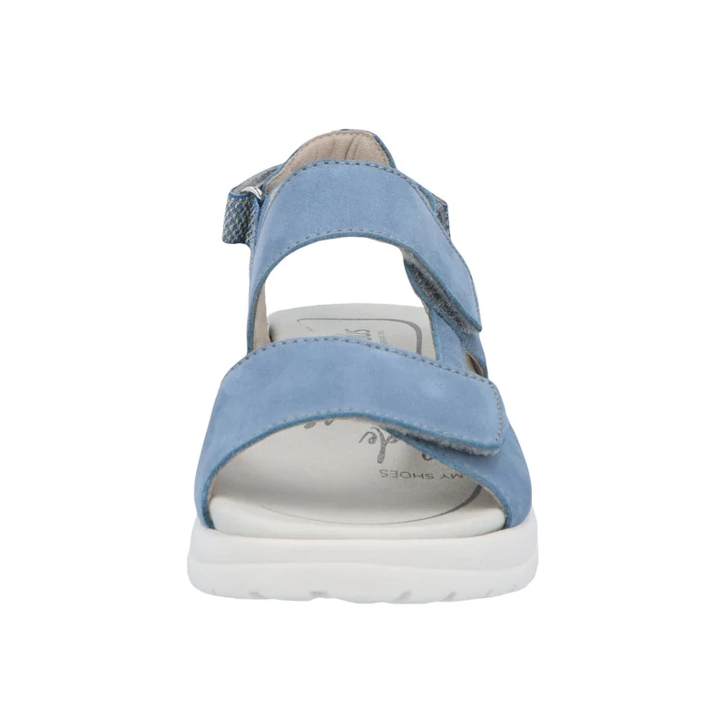 Solidus Riemchen Sandalen blau