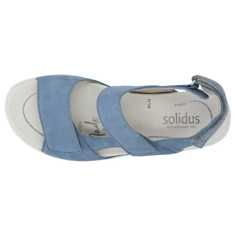 Solidus Riemchen Sandalen blau