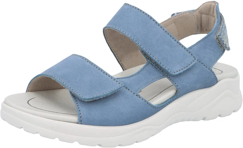 Solidus Riemchen Sandalen blau