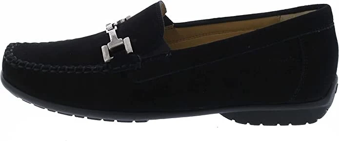 Sioux Komfort Slipper schwarz