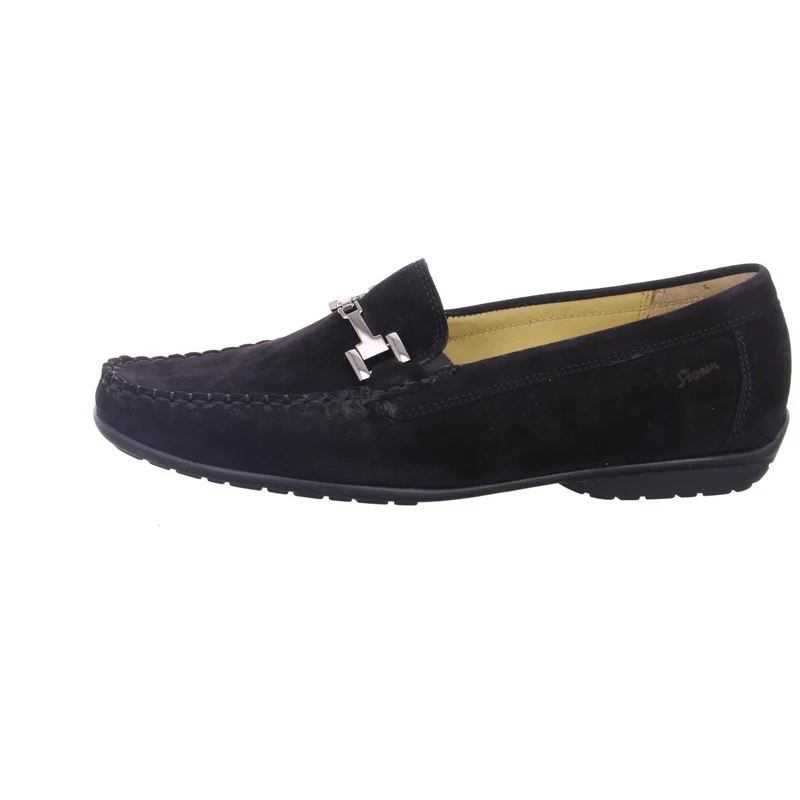 Sioux Komfort Slipper schwarz