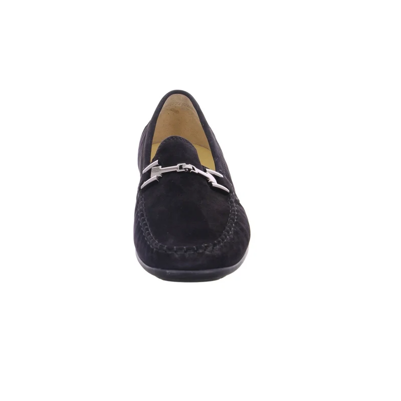 Sioux Komfort Slipper schwarz