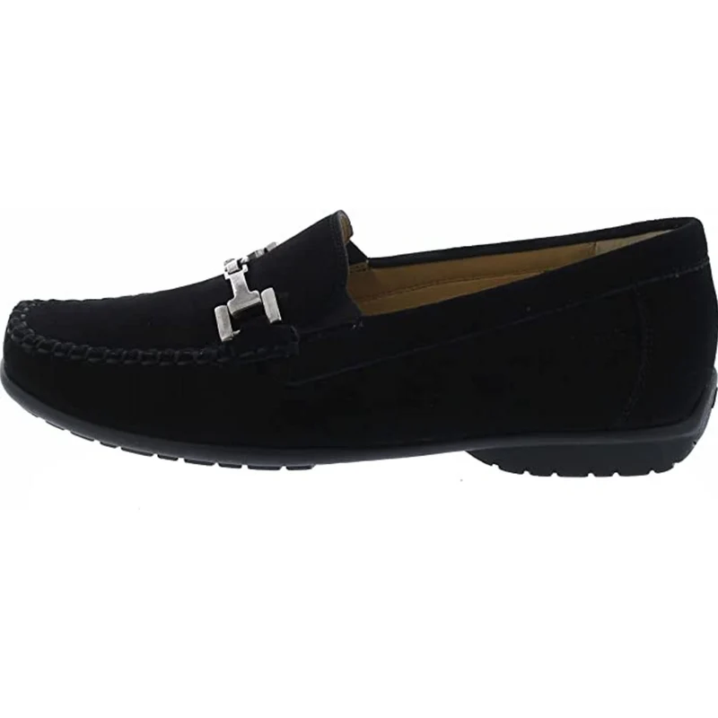 Sioux Komfort Slipper schwarz