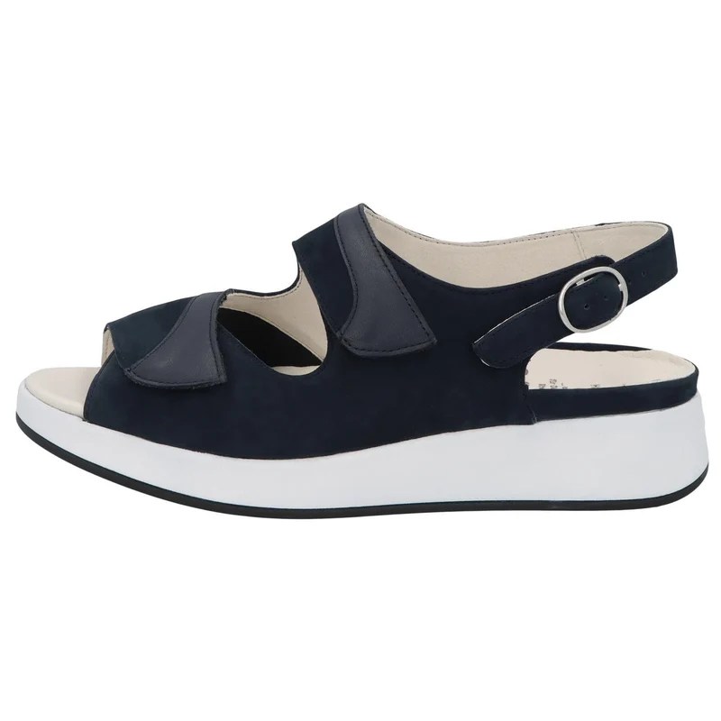 Solidus Plateau Sandalen blau