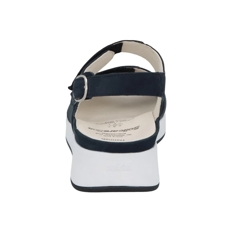Solidus Plateau Sandalen blau