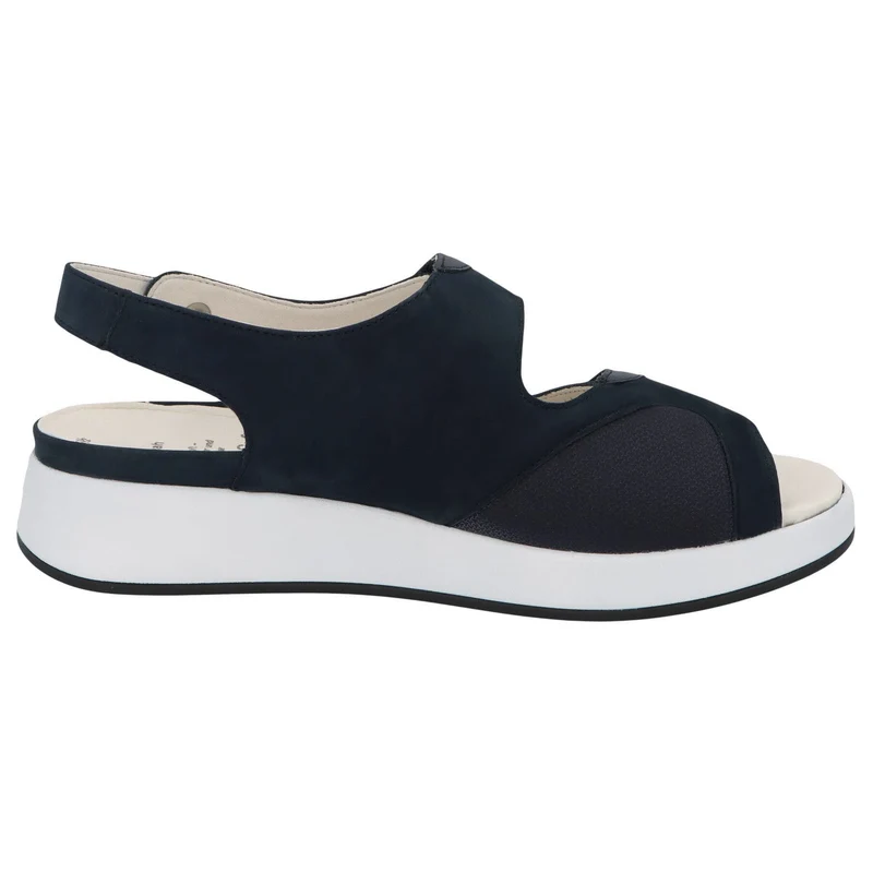 Solidus Plateau Sandalen blau