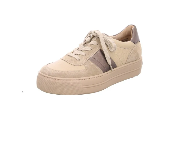 Paul Green Freizeit Schnürer beige