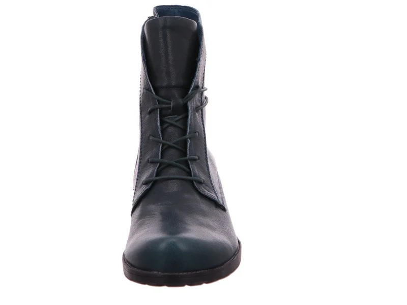 Think Schnür-Stiefeletten dunkelblau