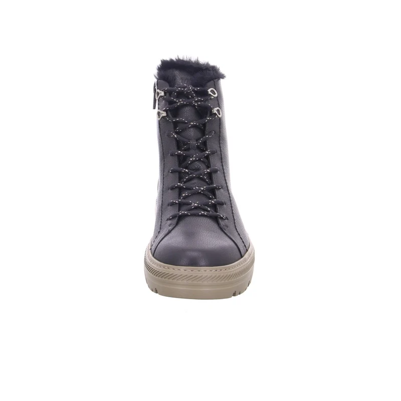 Paul Green Schnür-Stiefeletten schwarz