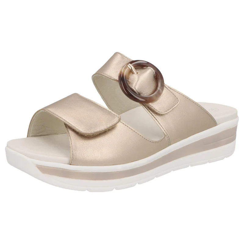 Solidus Pantolette Gold
