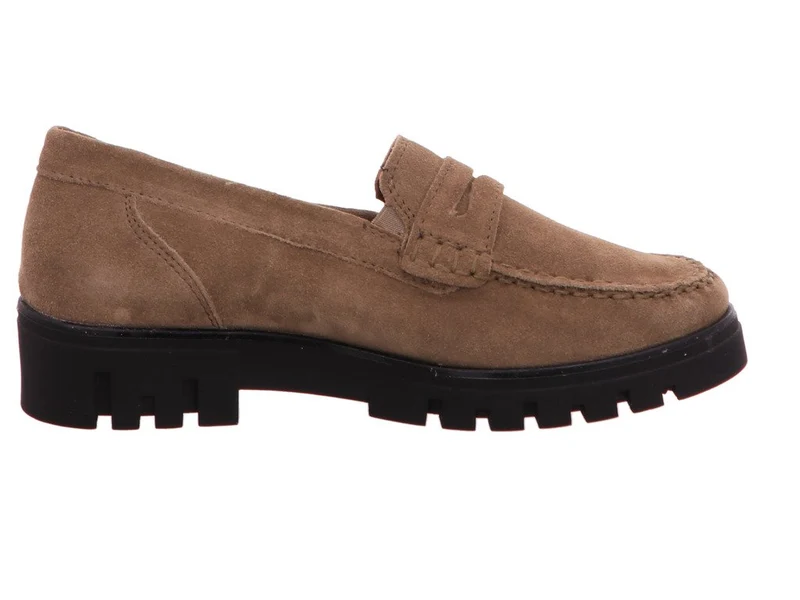 Waldläufer Sportliche Slipper grau
