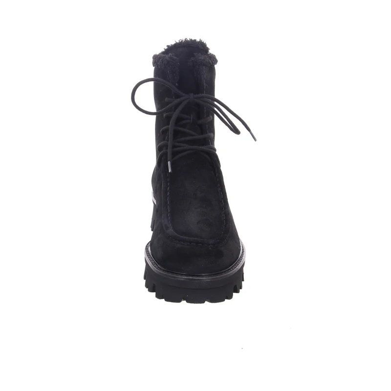 Paul Green Schnür-Stiefeletten schwarz