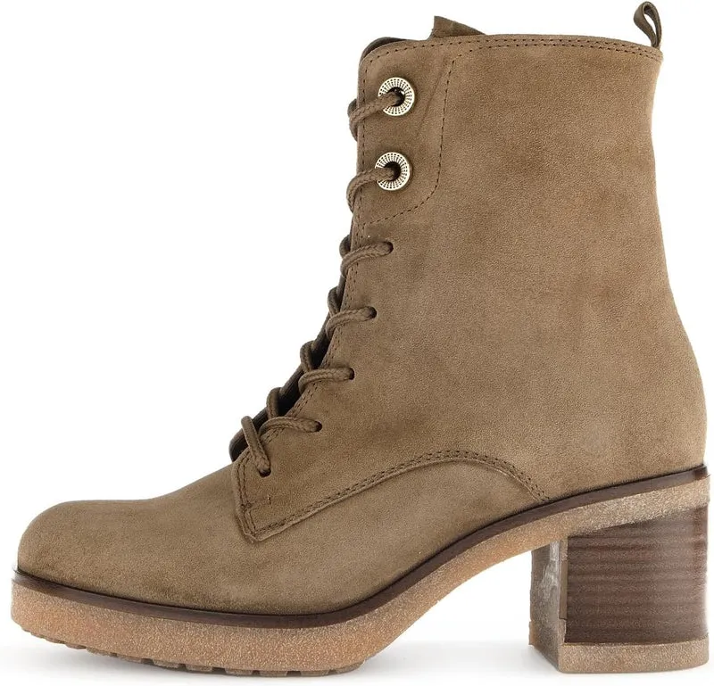 Gabor Schnür-Stiefeletten beige