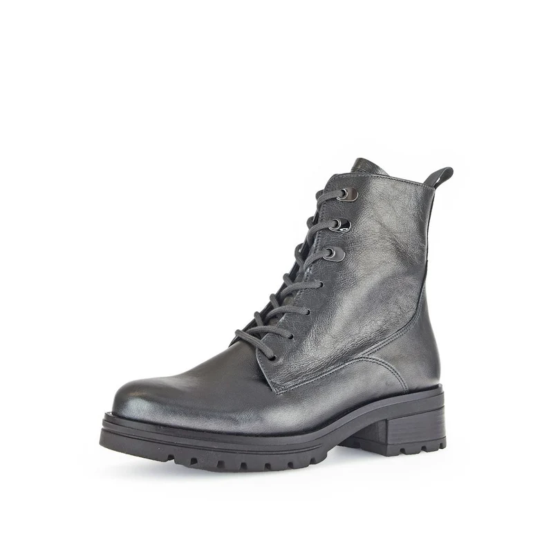 Gabor Schnür-Stiefeletten silber