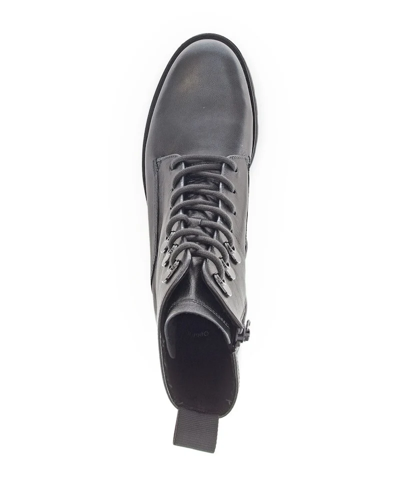 Gabor Schnür-Stiefeletten silber