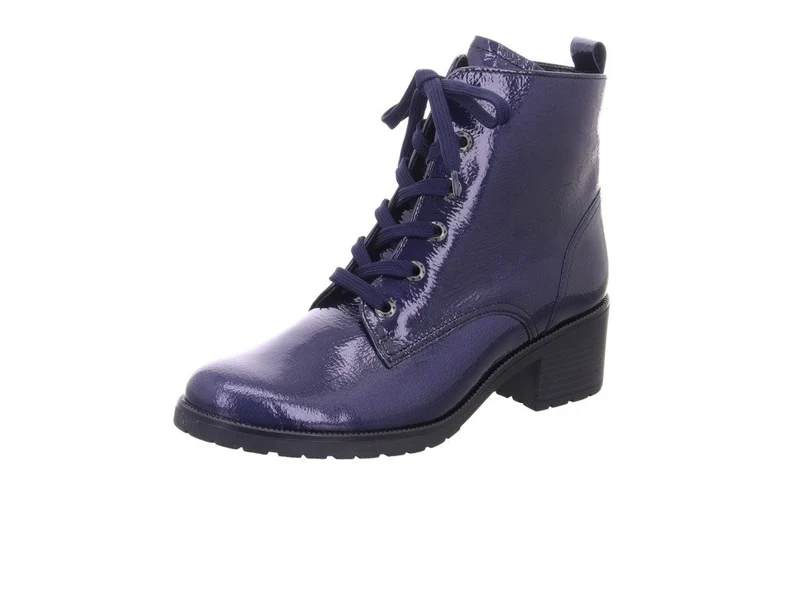 Gabor Schnür-Stiefeletten blau