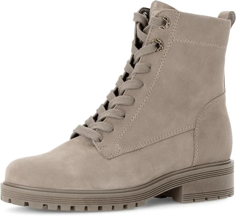 Gabor Schnür-Stiefeletten taupe
