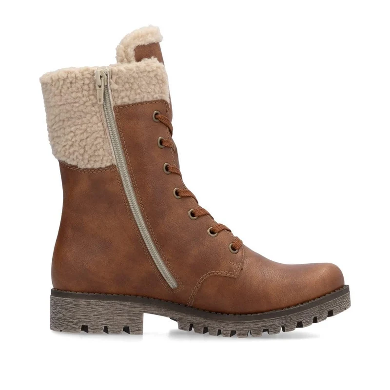 Rieker Schnür-Stiefeletten braun