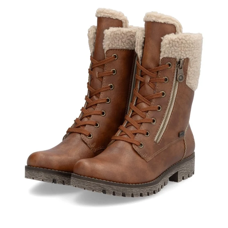 Rieker Schnür-Stiefeletten braun