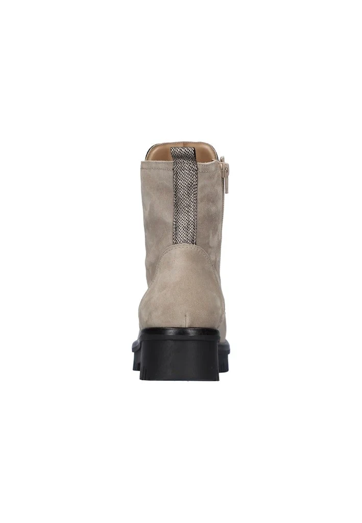 Waldläufer Schnür-Stiefeletten beige
