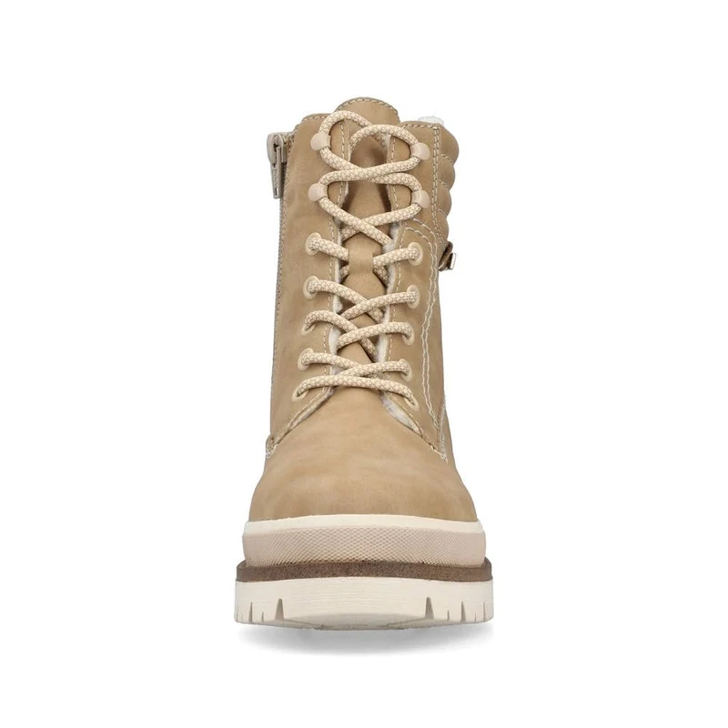 Rieker Schnür-Stiefeletten beige