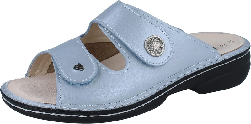 Finn Comfort Pantoletten hellblau