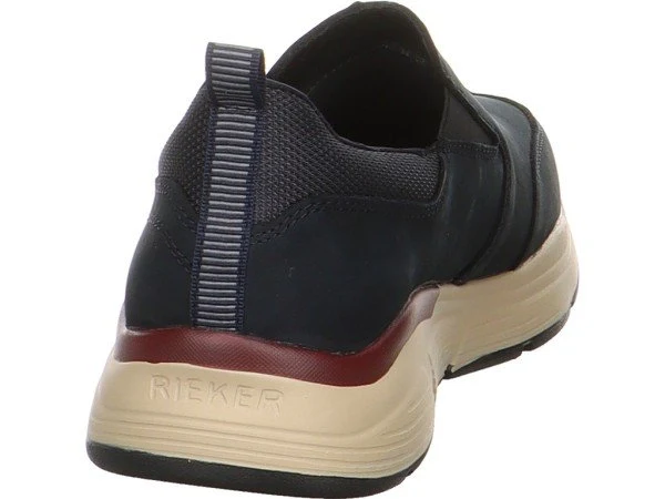 Rieker Sportliche Slipper dunkelblau
