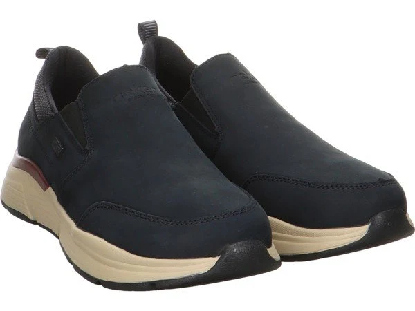 Rieker Sportliche Slipper dunkelblau