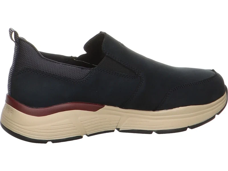 Rieker Sportliche Slipper dunkelblau