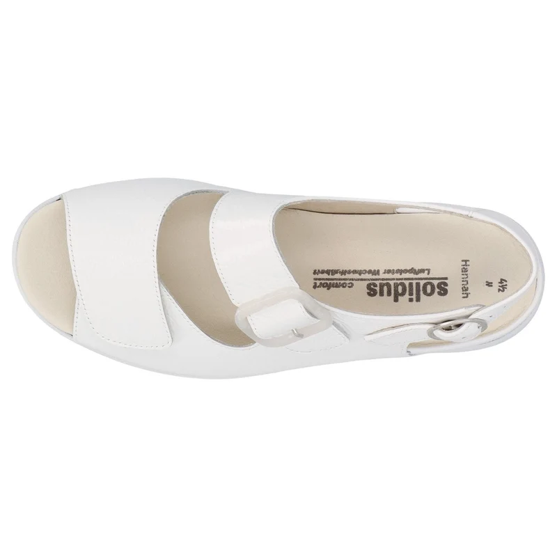 Solidus Sandalen weiß
