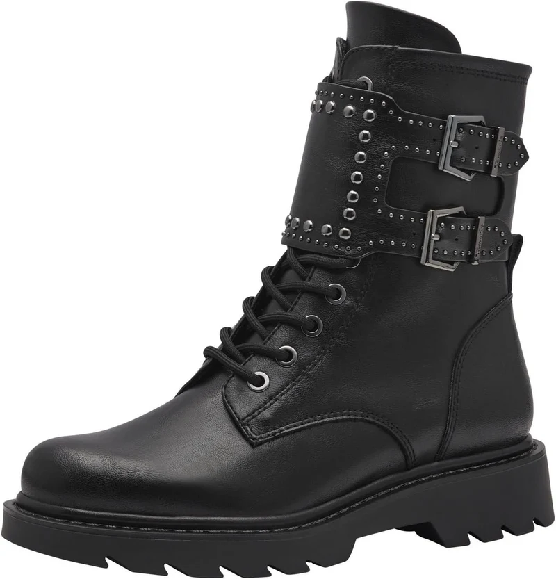 Tamaris Schnür-Stiefeletten schwarz