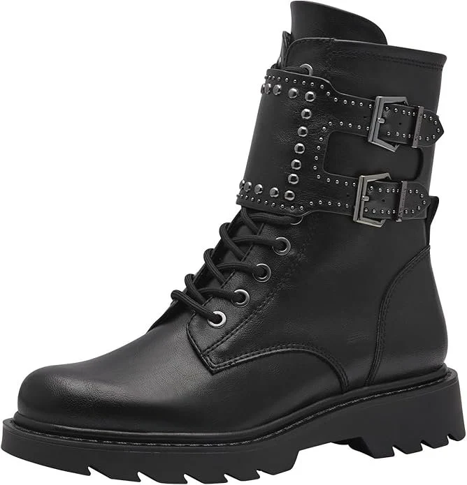 Tamaris Schnür-Stiefeletten schwarz