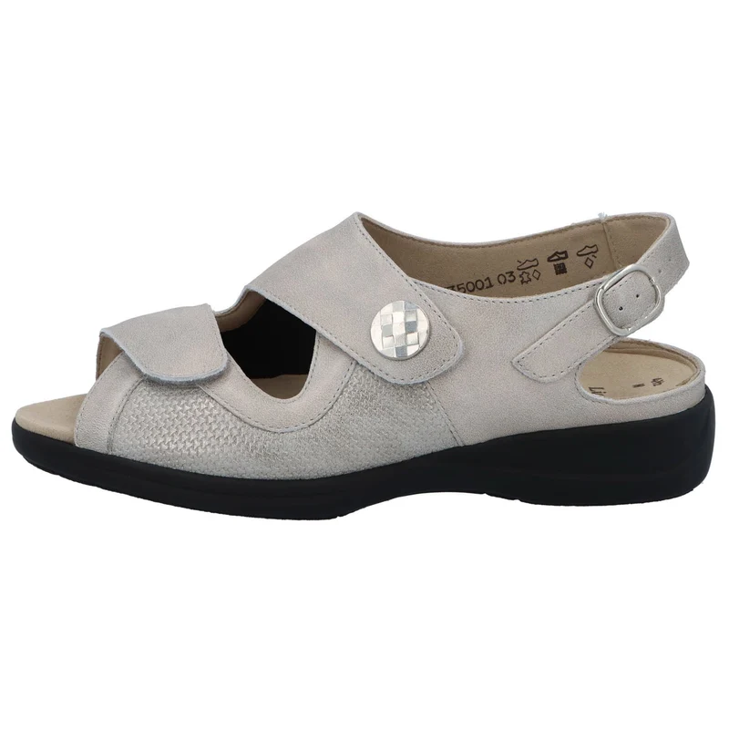 Solidus Komfort Sandalen grau