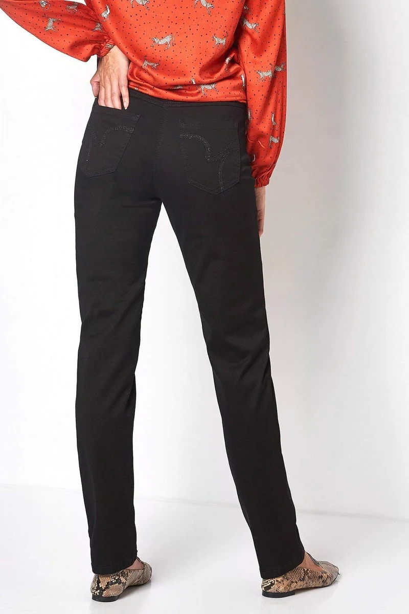 Toni Slim Fit Jeans schwarz