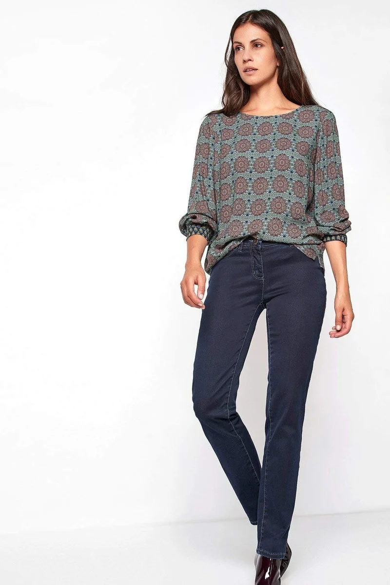 Toni Slim Fit Jeans dunkelblau