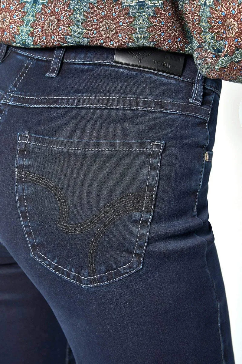 Toni Slim Fit Jeans dunkelblau