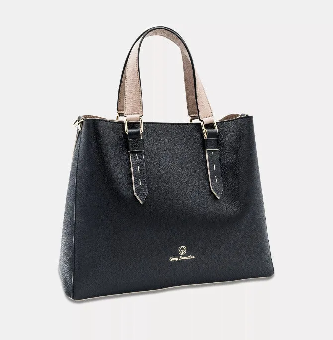 DIVA Tote Bag schwarz Kalbsleder