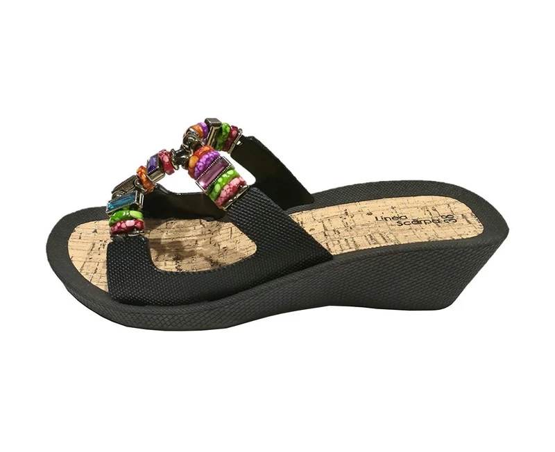 Scarpa Pantoletten schwarz